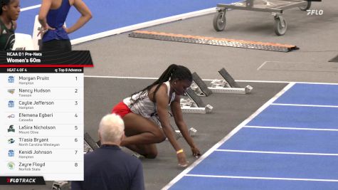 Women's 60m, Prelims 4
