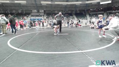 43 lbs Rr Rnd 3 - Parks Andrews, TTWC Blue vs Greyson Waag, Keystone Kids Wrestling Club