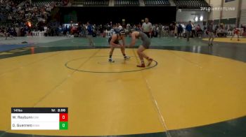 Quarterfinal - Wesley Rayburn, Colorado School Of Mines vs Diego Guerrero, Iowa Western Community College