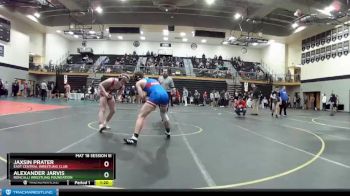 160 lbs Champ. Round 2 - Jaxsin Prater, East Central Wrestling Club vs Alexander Jarvis, Roncalli Wrestling Foundation