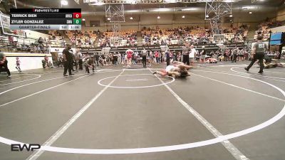 175 lbs Quarterfinal - TERRICK Bien, Arkansas vs Zyler Gonzalez, Shelton Wrestling Academy
