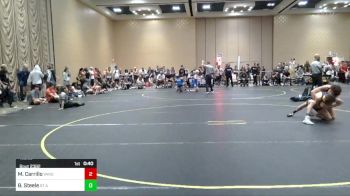 132 lbs Consi Of 32 #2 - Mason Carrillo, Vandals Regime vs Braeden Steele, St Augustine Saints WC