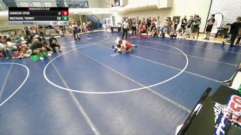 123-134 lbs Round 1 - Gideon Otis, American Fork vs Michael Terry, Timpview