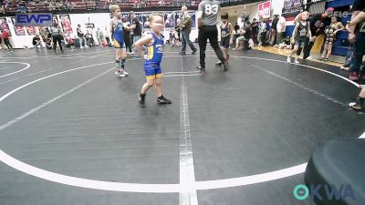 55 lbs Semifinal - Oaklee Stone, Piedmont vs Tatum Hawkins, Noble Takedown Club