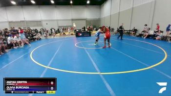 180 lbs 2nd Wrestleback (16 Team) - Aniyah Griffin, Alabama vs Olivia Burciaga, Idaho