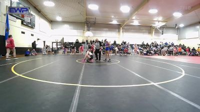 100 lbs Semifinal - Esperanza Ybarra, Moore Girls HS vs Charlee Peters, Tahlequah Girls HS