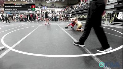 61 lbs Round Of 16 - Bronson Stephens, F-5 Grappling vs Stetson Koch, Duncan Demon Wrestling