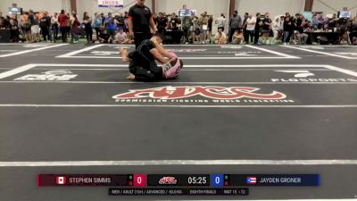Stephen Simms vs Jayden Groner 2025 ADCC New Jersey Open