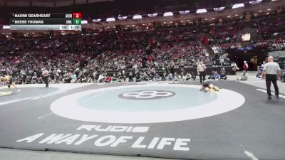 145 lbs 1st Place Match - Naomi Gearheart, Ash. Crestview vs Reese Thomas, Jonathan Alder