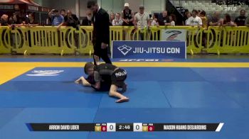 Arron David Lider vs Mason Huang DesJardins 2025 American National IBJJF Jiu-Jitsu Open Championship