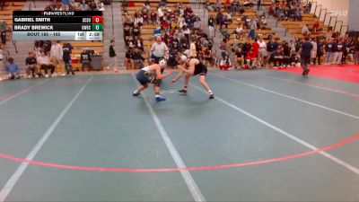 165 lbs Champ. Round 2 - Gabriel Smith, Saint Cloud State vs Brady Brewick, UW-Eau Claire