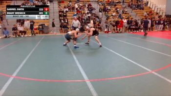 165 lbs Champ. Round 2 - Gabriel Smith, Saint Cloud State vs Brady Brewick, UW-Eau Claire
