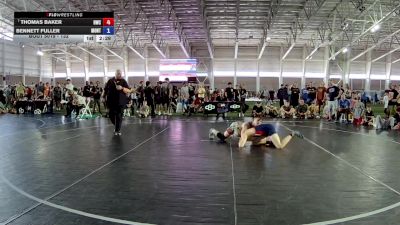 132 lbs Champ. Round 1 - Thomas Baker, Husky Wrestling Club vs Bennett Fuller, Montana