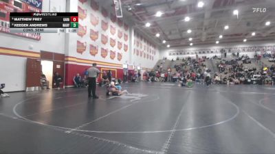 175 lbs Cons. Semi - Keegen Andrews, Marysville vs Matthew Frey, Garaway