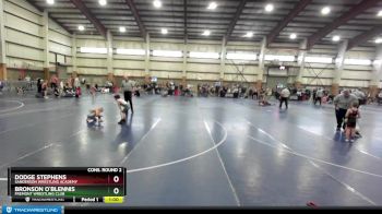 57 lbs Cons. Round 2 - Dodge Stephens, Sanderson Wrestling Academy vs Bronson O`Blennis, Fremont Wrestling Club