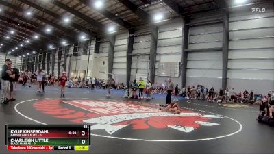 82 lbs Semis - R1 Wb - Charleigh Little, Black Mambas vs Kylie Kinserdahl, Badger Girls Elite