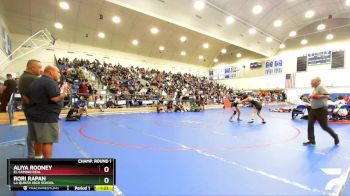 125 lbs Champ. Round 1 - Aliya Rooney, El Camino Real vs Rori Rapan, La Quinta High School