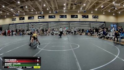 100 lbs Round 1 (8 Team) - Max Garcia, Virginia Patriots vs Barret Collins, Reaper WC