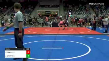 106 lbs Quarterfinal - Elizabeth Wann, Wilburton Takedown Club vs Allana Johnson, Ok Pitbull Wrestling