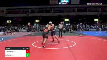 195 lbs Quarterfinal - Jose Flores Jr, Mat Demon WC vs Luke Meyer, Driller WC