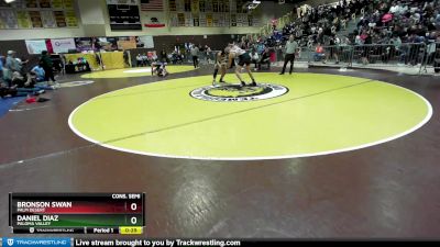 182 lbs Cons. Semi - Bronson Swan, Palm Desert vs Daniel Diaz, Paloma Valley