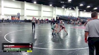 106 lbs Round 5 (6 Team) - Noah Morris, Team STL Red vs Thomas Hernandez, Foxfire Wrestling Club RED