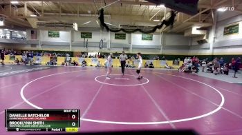 118 lbs 1st Place Match - Brooklynn Smith, Westside Raider Wrestling Club vs Danielle Batchelor, Clark/Willow Lake Cyclones