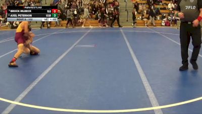 102 lbs Champ. Round 1 - Brock Irlbeck, Wabasso vs Axel Peterson, Victory School Of Wrestling