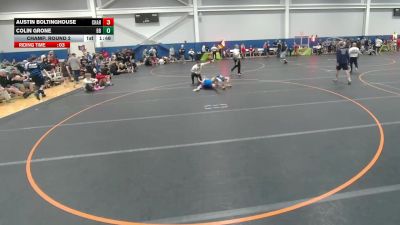 113 lbs Champ. Round 2 - Colin Grone, Boyd Buchanan vs Austin Boltinghouse, Unattached