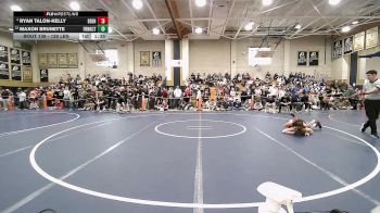 126 lbs Quarterfinal - Ryan Talon-Kelly, Dedham vs Maxon Brunette, Franklin County