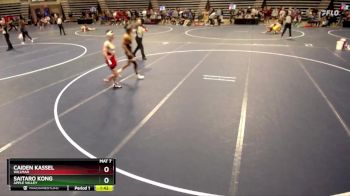 114 Championship Bracket Quarterfinal - Saitaro Kong, Apple Valley vs Caiden Kassel, Willmar