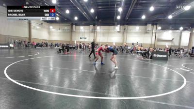 130 lbs Final - Isis Severe, Youth Impact Center Wrestling Club vs Rachel Silva, Casa De Lucha