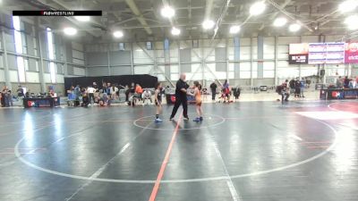 10U Girls - 62 lbs 3rd Place Match - Olivia Rex, PA vs Amelia Acquafredda, NV