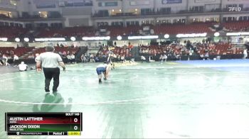 182 lbs Champ. Round 2 - Austin Lattimer, Kuna vs Jackson Dixon, Middleton