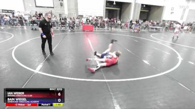 67 lbs Round 2 - Ian Weber, Ringers Wrestling Club vs Bain Wiegel, Sarbacker Wrestling Academy