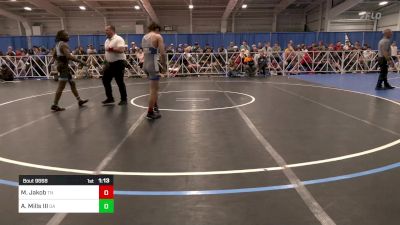 120 lbs Final - Mason Jakob, TN vs Antonio Mills III, GA