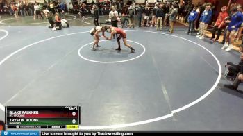 132 lbs Champ. Round 2 - Blake Falkner, Mt. Spokane vs Trystin Boone, Hanford
