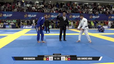 Saul Sanchez Arias vs Kevin Mahecha 2026 European Jiu-Jitsu IBJJF Championship