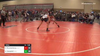 Consolation - Cayden Brandenburg, Badgerway Red (WI) vs Dillon Campbell, Ohio Nat Scarlet