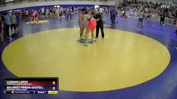215 lbs Champ. Round 1 - Lusiano Lopez, Peninsula Wrestling Club vs Eduardo Pineda-Gastellum, McDaniel High School