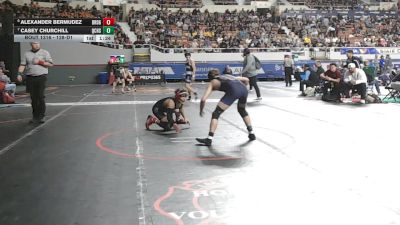 128-D1 Semifinal - Alexander Bermudez, Desert Ridge High School vs Casey Churchill, Queen Creek High School