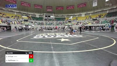 78 lbs Quarterfinal - Johnny Virtue, Terminator Wrestling Academy vs Jaxson Hoffman, Conway Wrestling Club