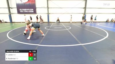 126 lbs Rr Rnd 3 - Ty Locke, Ride Out Wrestling Club vs Bradley Ruckman, PSF