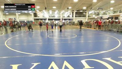 48 lbs Quarterfinal - Connor Hamilton, Killingly vs Liam Diodati, Smitty's Wrestling Barn