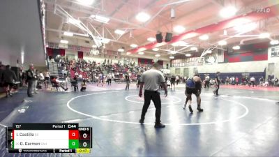 157 lbs Cons. Round 6 - Gabriel Garmen, Sahuarita vs Isaiah Castillo, Scripps Ranch