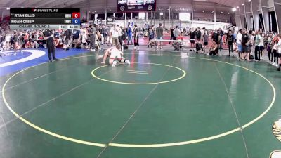 157 lbs Champ. Round 2 - Ryan Ellis, Ohio vs Noah Crisp, The Raiders Wrestling Club
