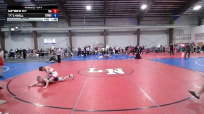 80 lbs Rr Rnd 3 - Matthew Bly, Team Darkhorse - MSB vs Tate ODell, CT Whale - MSB
