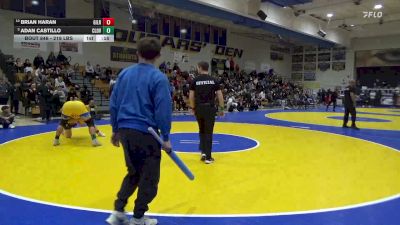 218 lbs Consi Of 4 - Brian Haran, Gilroy vs Adan Castillo, Clovis