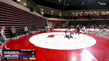 138 lbs Cons. Round 5 - Dylan Hamilton, Deer Creek Wrestling Club vs Gabriel Tucker, Shawnee Wrestling Club
