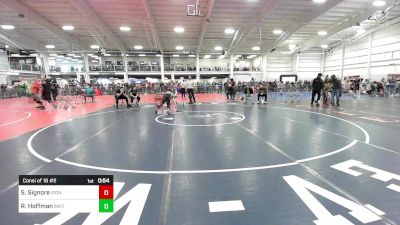 82 lbs Consi Of 16 #2 - Sal Signore, Iron Faith WC vs Ryder Hoffman, Smitty's Wrestling Barn